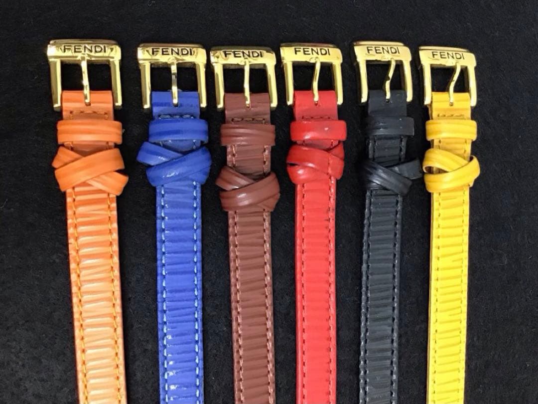 FENDI カメレオン　チェンジベルト レディース　6本セット　ベルトのみ