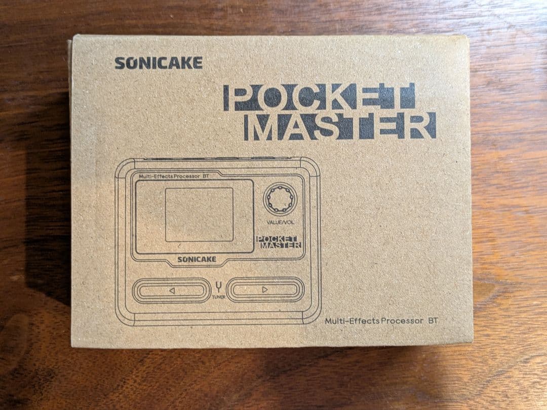 SONICAKE POCKET MASTER マルチエフェクトプロセッサー