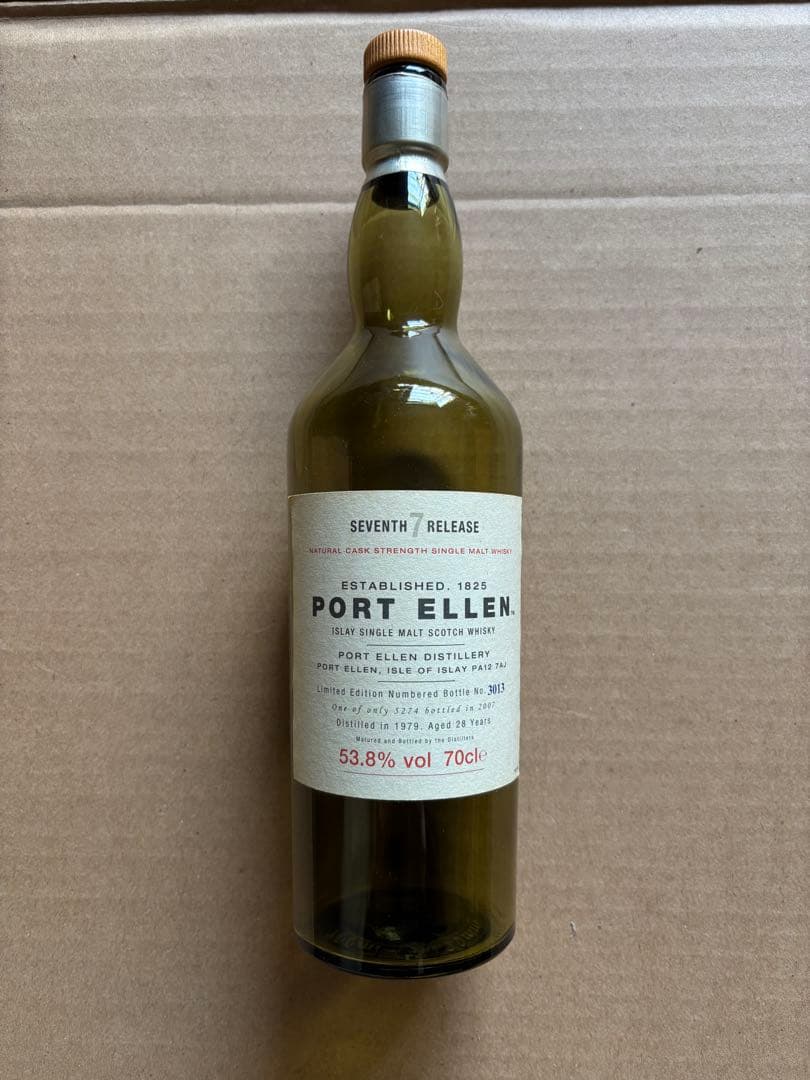 PORT Ellen 7 RELEASE 空瓶