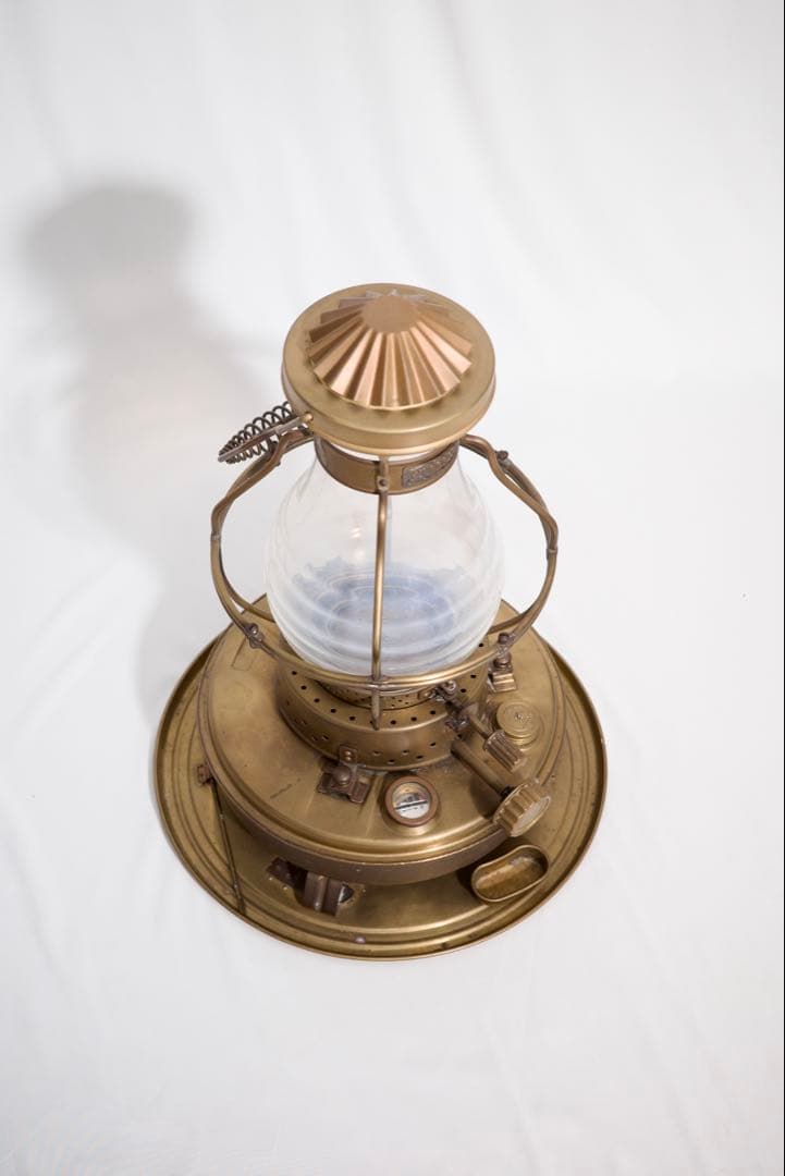 日本船燈 ニッセン フリージア 石油ストーブ 真鍮製