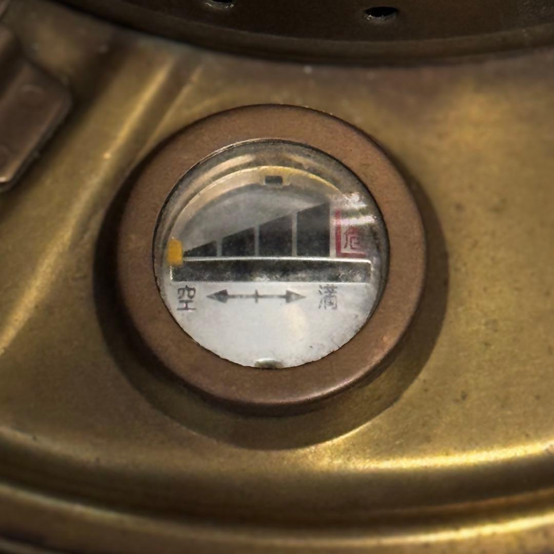 日本船燈 ニッセン フリージア 石油ストーブ 真鍮製