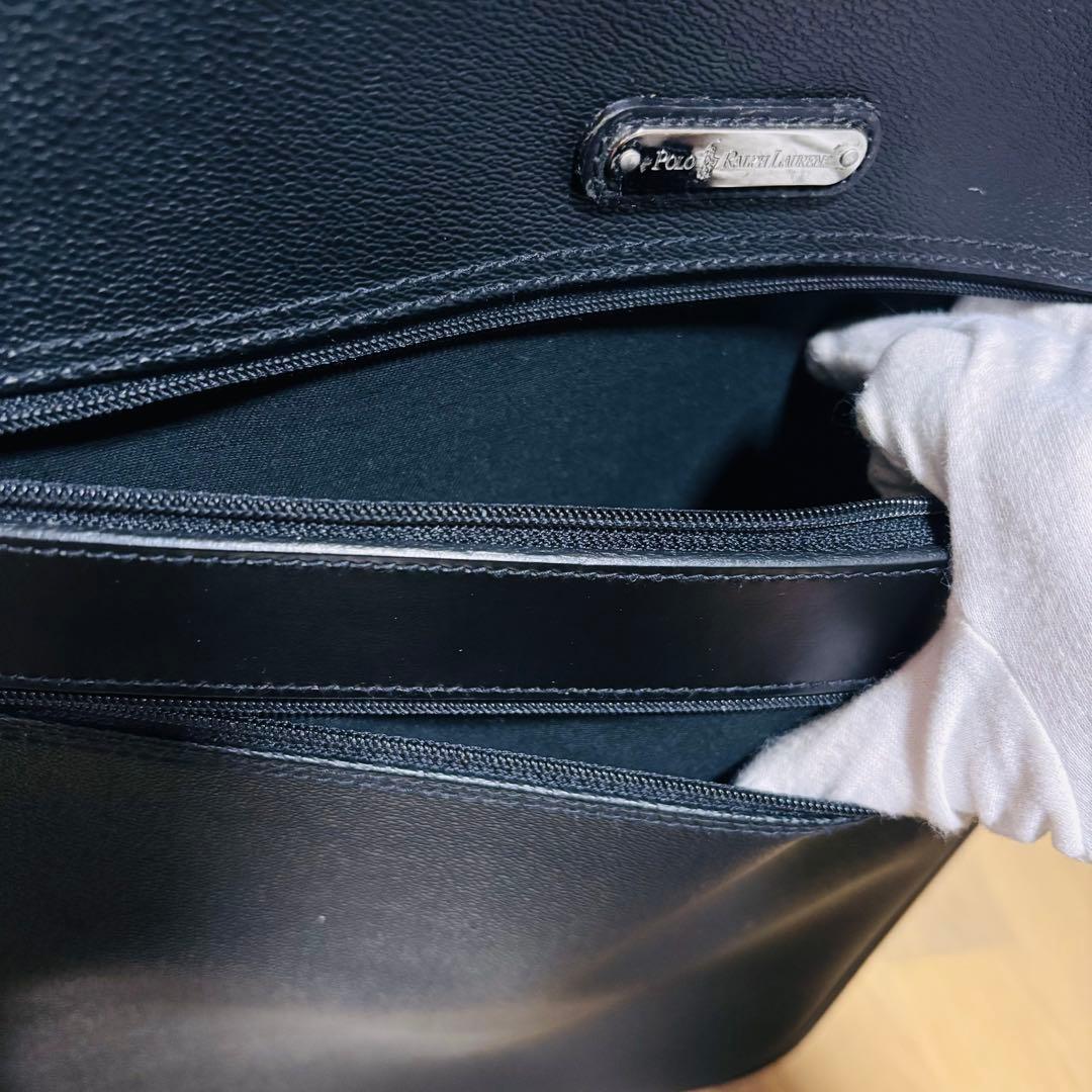 kmyss811様用【レア物 】ポロ　ラルフローレン レザー キャリーケース　黒