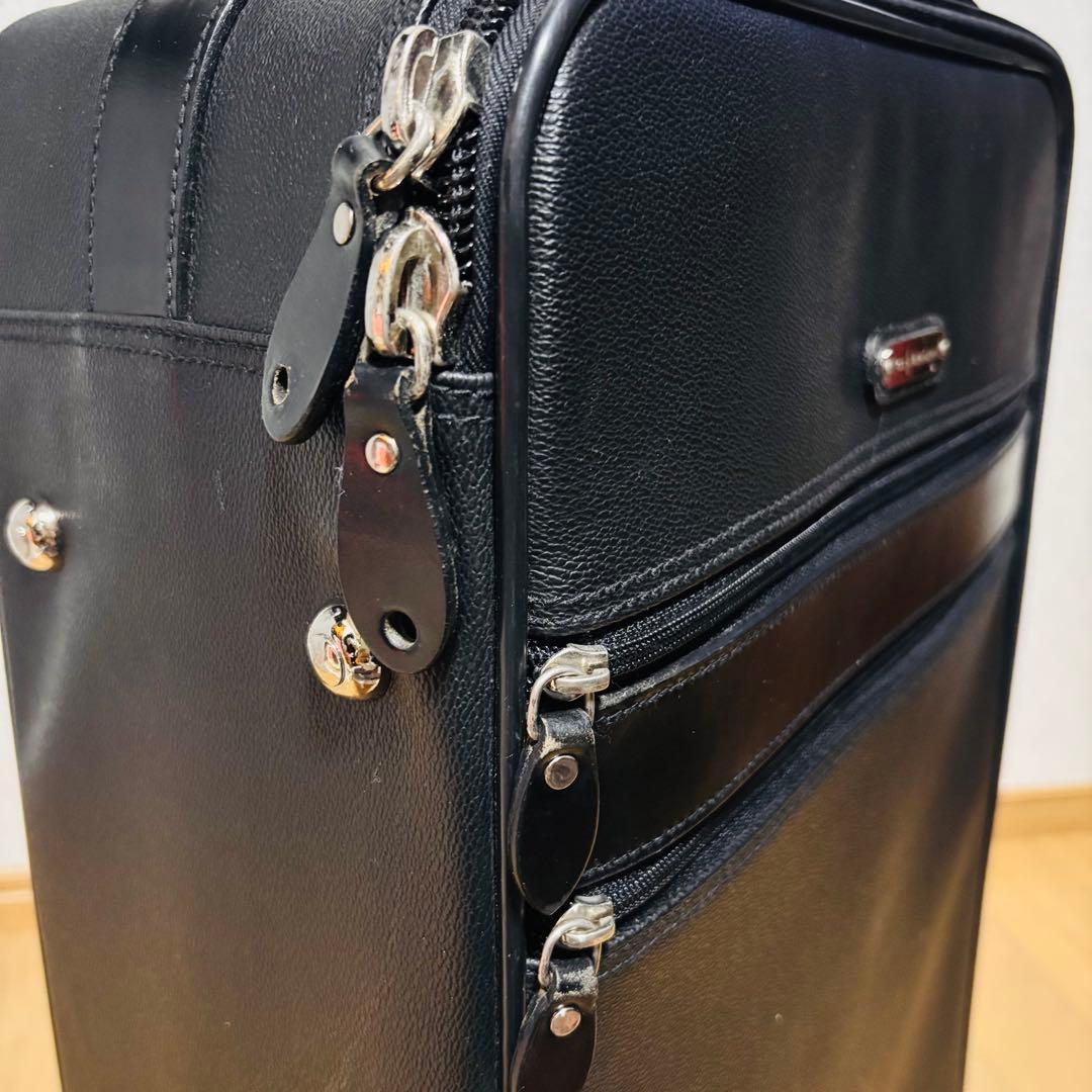 kmyss811様用【レア物 】ポロ　ラルフローレン レザー キャリーケース　黒