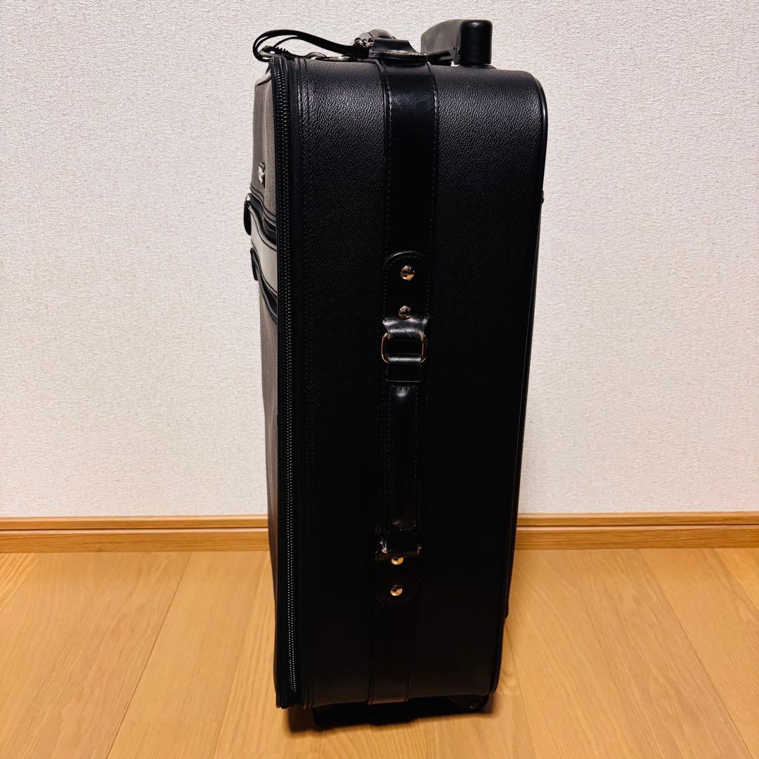 kmyss811様用【レア物 】ポロ　ラルフローレン レザー キャリーケース　黒