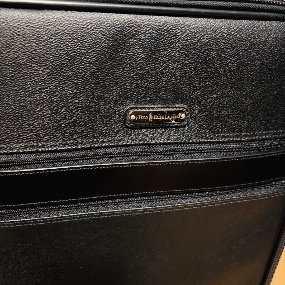 kmyss811様用【レア物 】ポロ　ラルフローレン レザー キャリーケース　黒