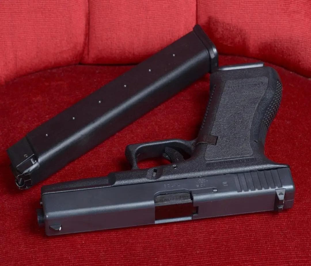 絶版MGC グロック17サイドラー(ガスブローバック)セット