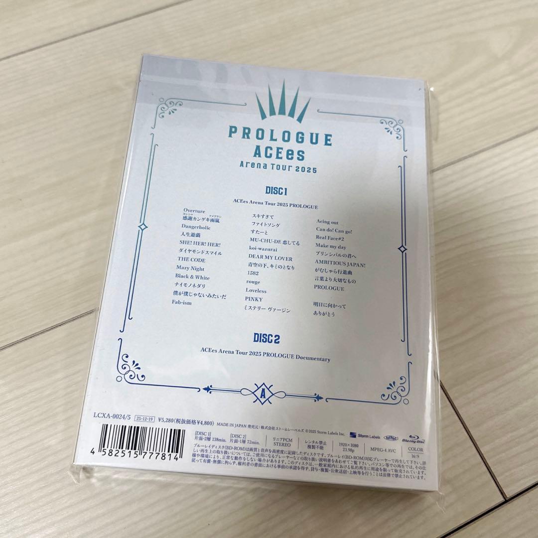 ミュージック PROLOGUE ACEes Arena Tour 2025 DVD