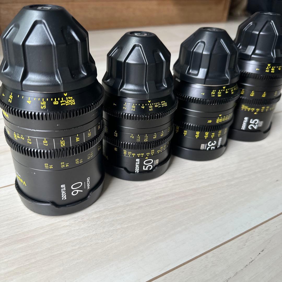 レンズ(単焦点) DZO FILM Vespid Prime 25,35,50,90 EF PL