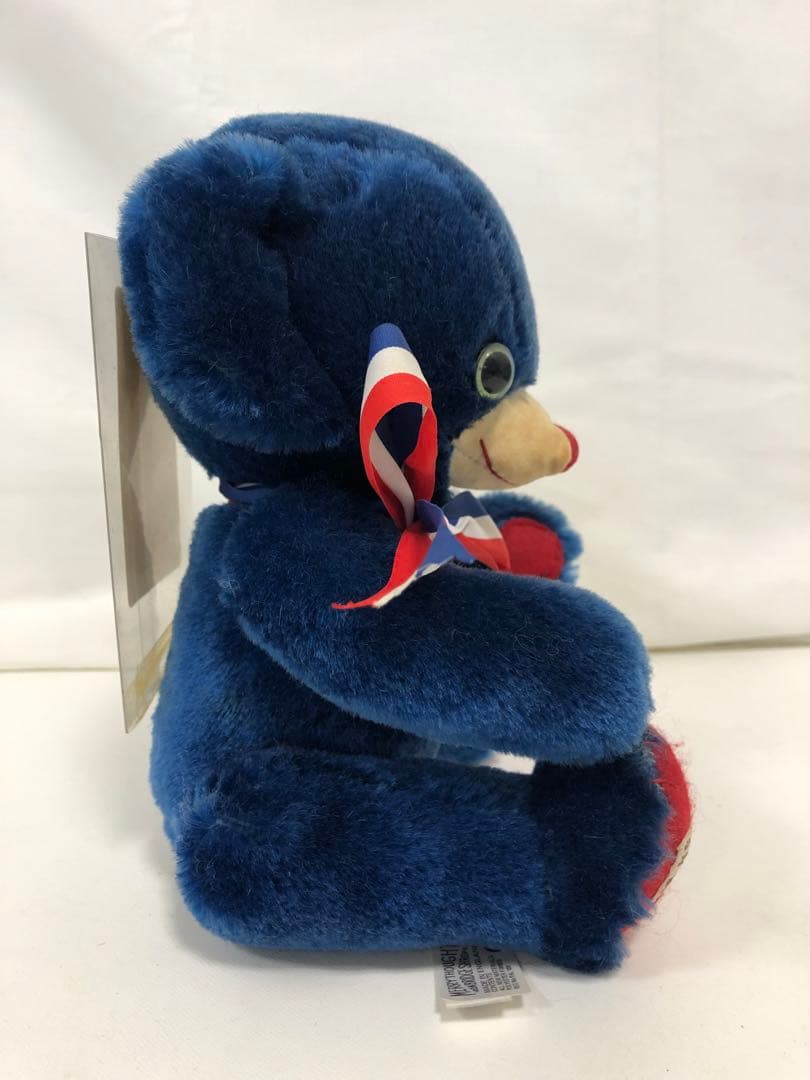 メリーソート社　チーキージャック　ブルー テディベア　ぬいぐるみ