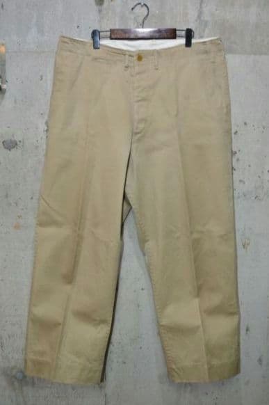 A.PRESSE　Vintage US ARMY Chino Trousers