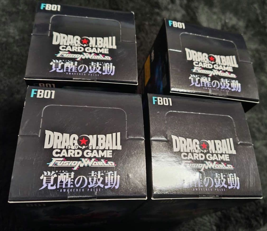 ドラゴンボールカードゲーム 覚醒の鼓動 未開封BOX 4BOX