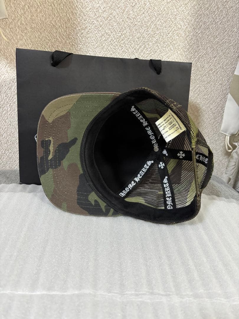 美品　クロムハーツキャップ　カモフラ　迷彩　正規品