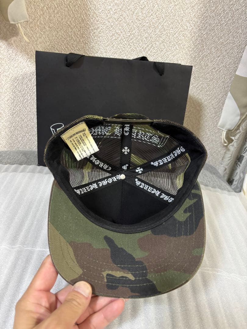 美品　クロムハーツキャップ　カモフラ　迷彩　正規品