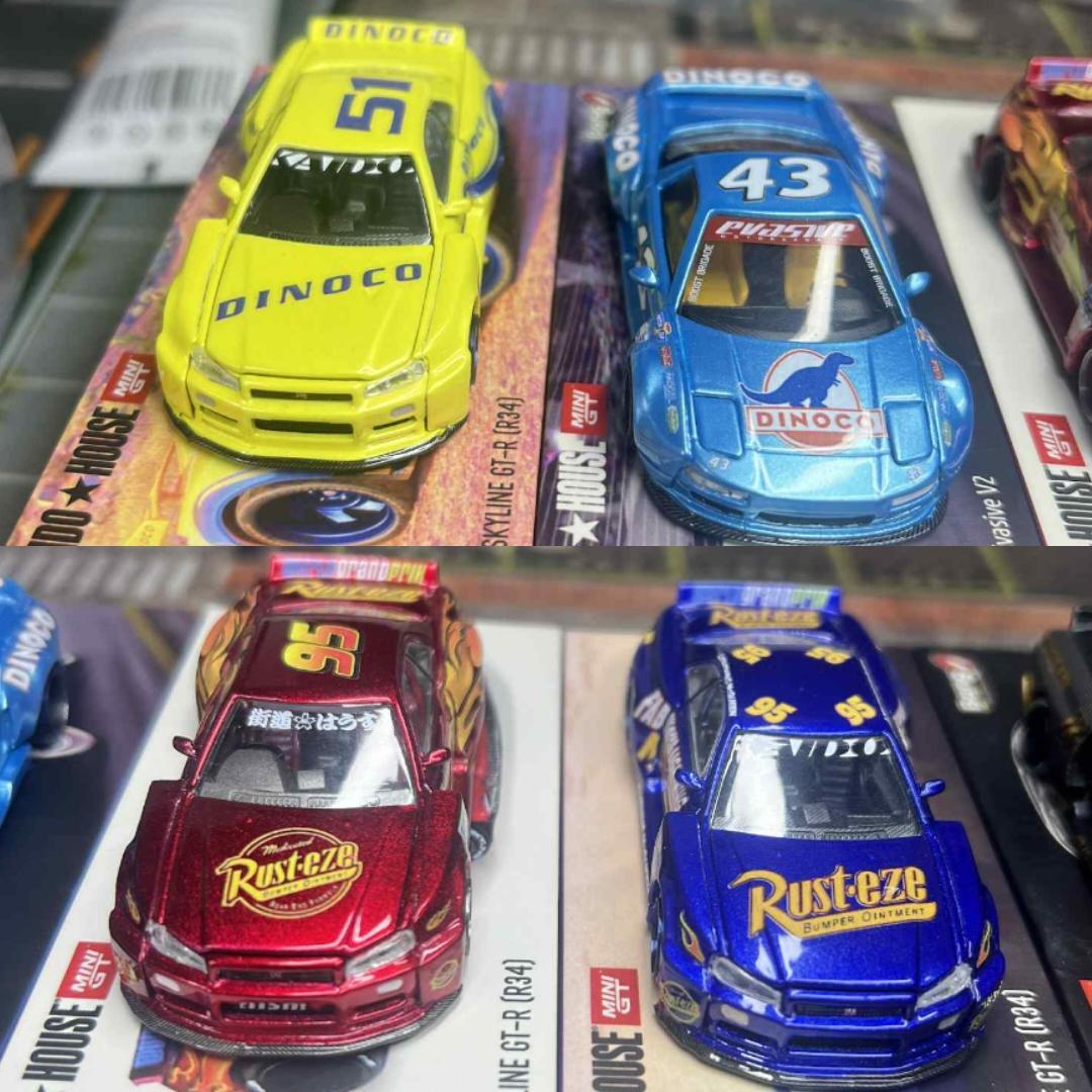 MINIGT KAIDO★HOUSE NSX/SKYLINE CARS 4セット