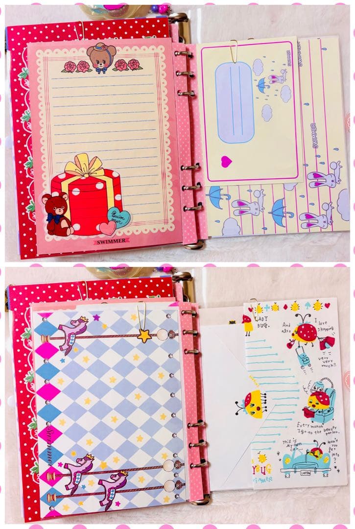 おすそ分けファイル　A5バインダー　【特別大容量　限定1点】　スイマーのみ