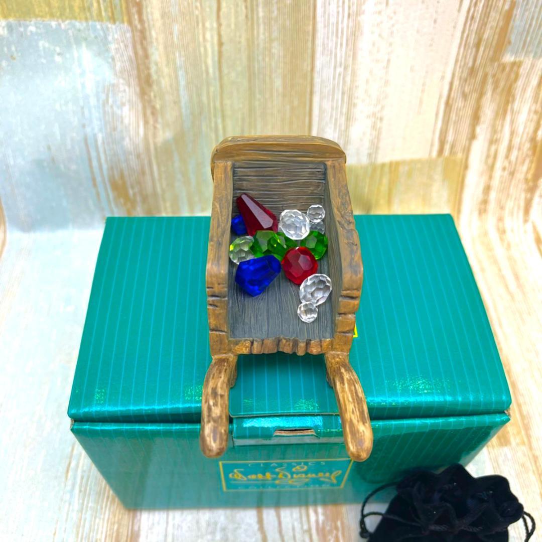 WDCC 白雪姫 七人の小人  White 宝石 トロッコ 手押し車