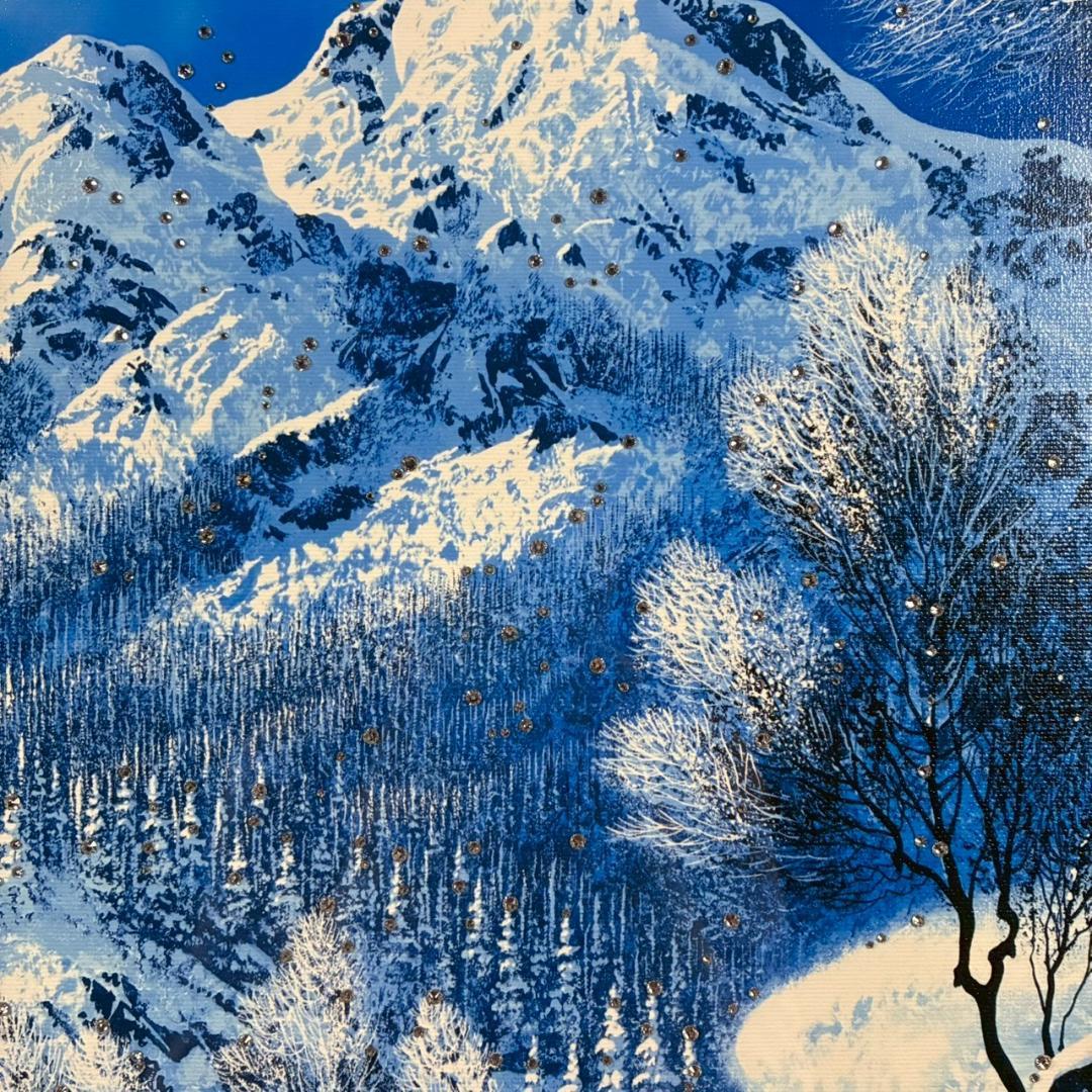 【最終値下げ】美品 ジョン・ラッテンベリー「クリスタル〜」ジクレ+スワロフスキー