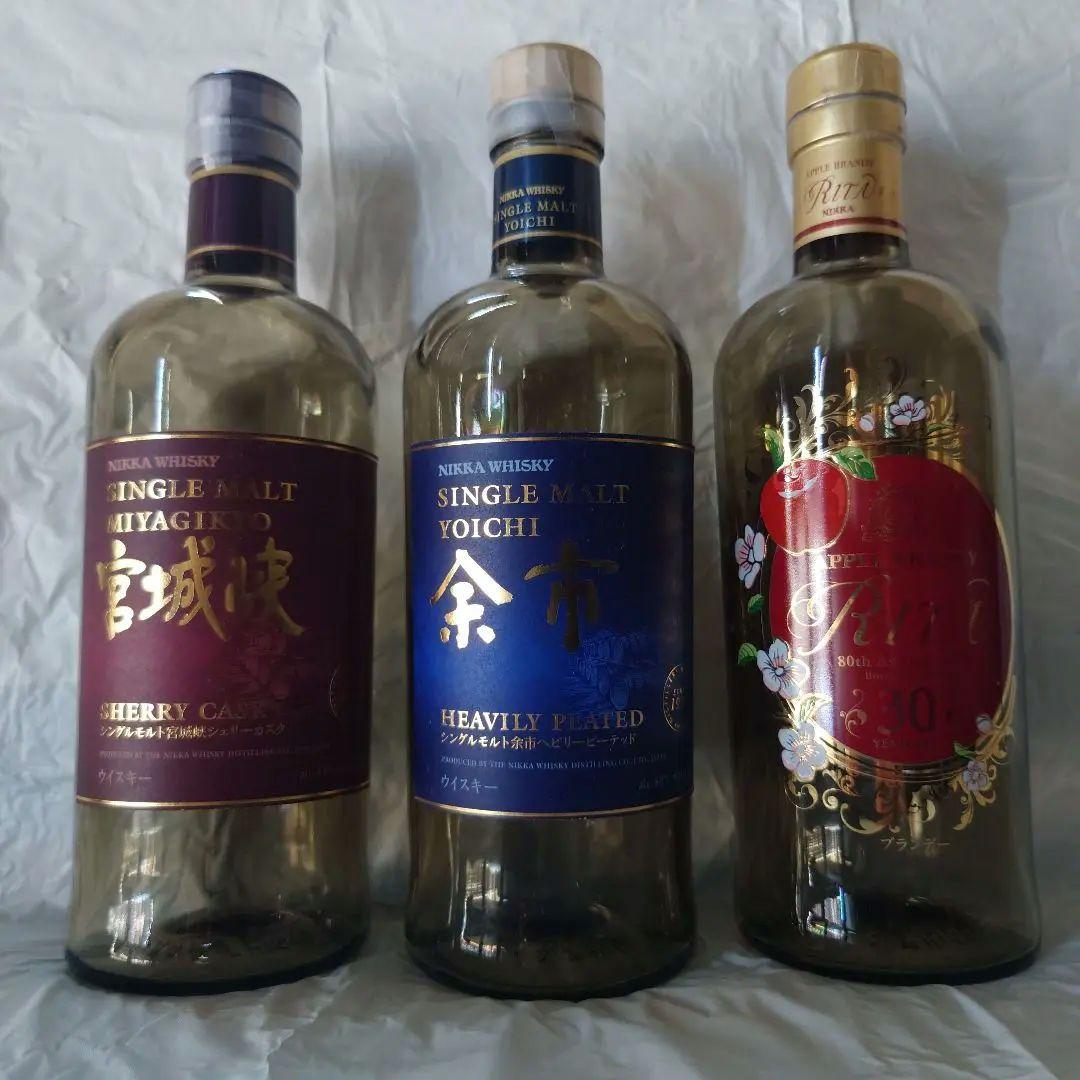 余市ヘビリーピーテッド　宮城峡シェリーカスク　リタ３０年