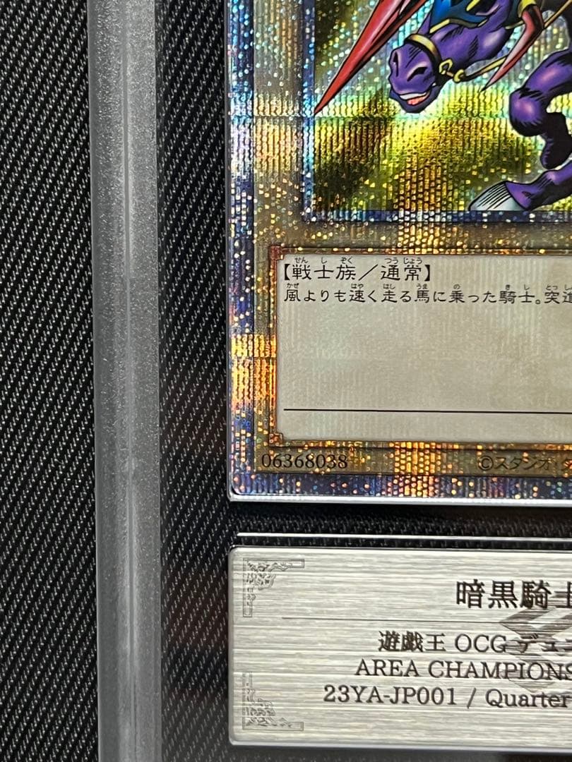 遊戯王　暗黒騎士ガイア　25thシークレットレア ARS10＋　5つ目