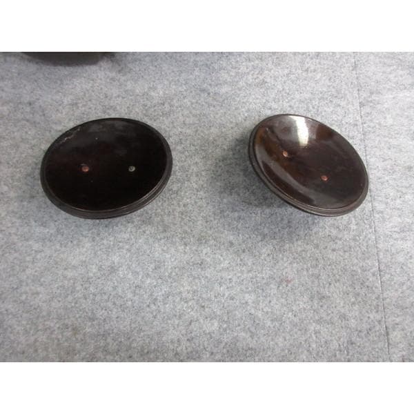 提手銀象嵌金蒔絵蓋桜文鉄銚子一対 [B27068]