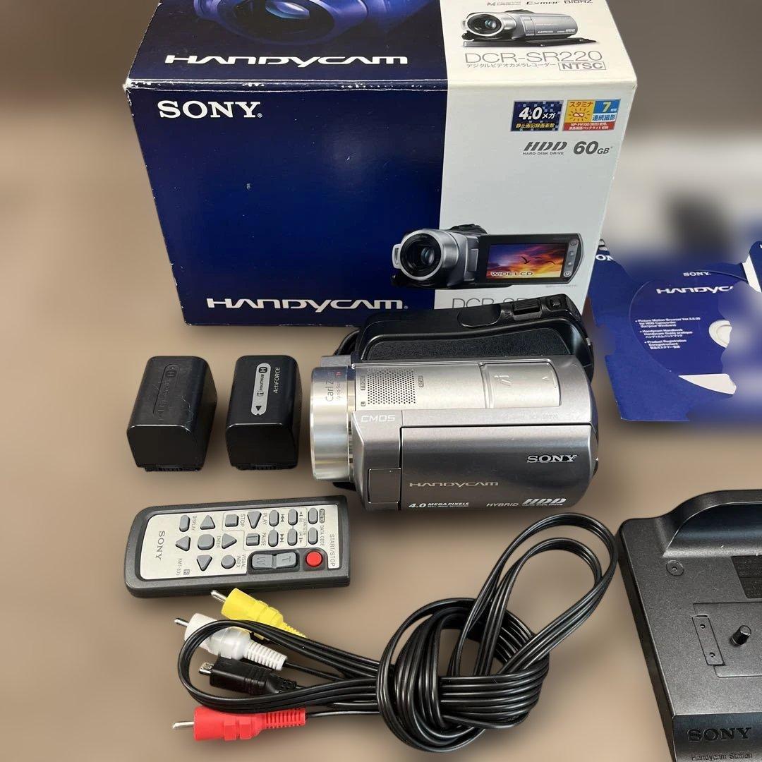 SONY DCR-SR220 HDD デジタルビデオカメラ