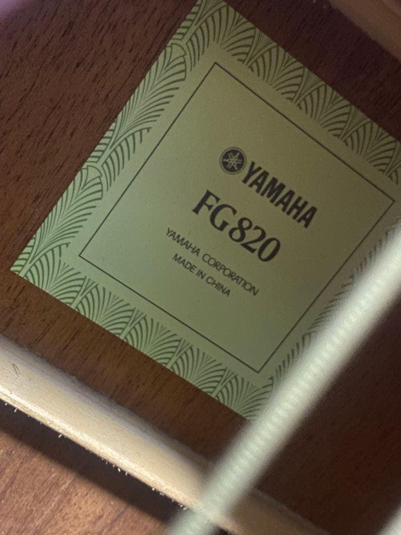 no.23　YAMAHA FG820 アコースティックギター