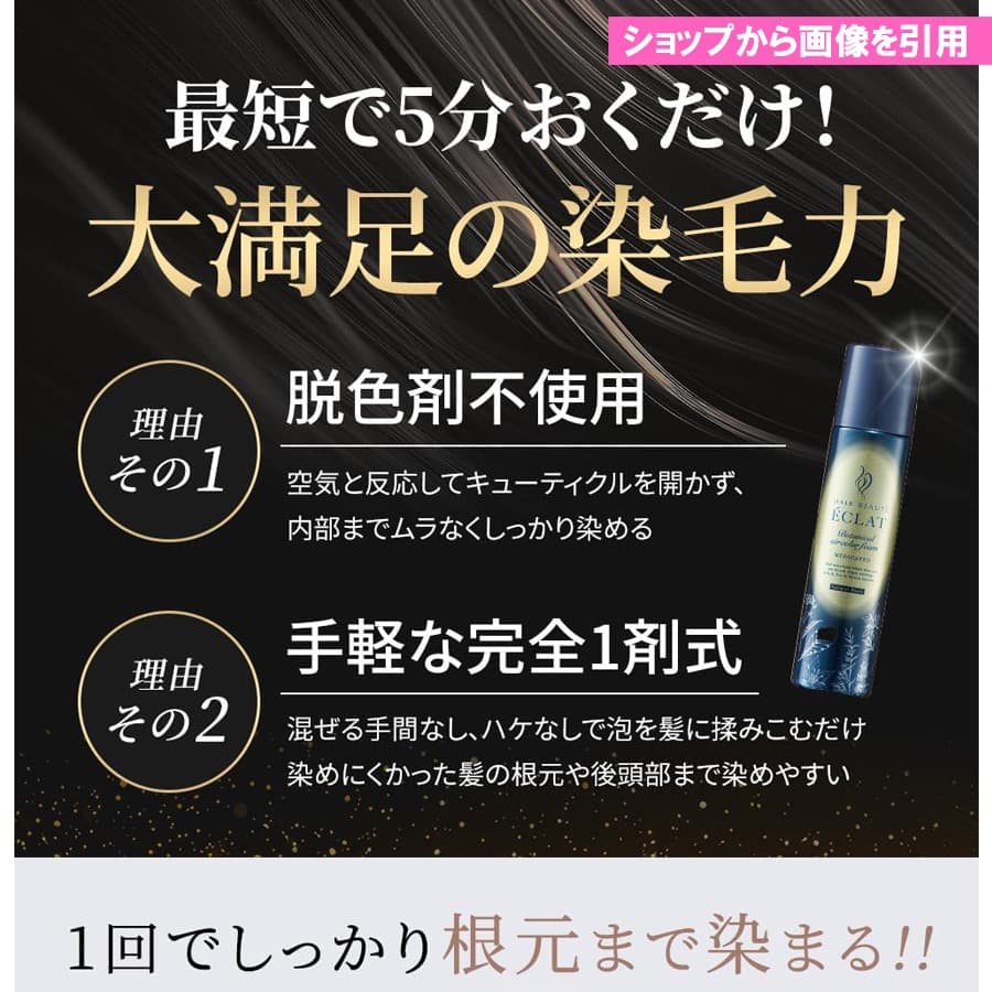 未開封★ヘアボーテ エクラEX 白髪染め 泡タイプ 150g 2本セットブラック
