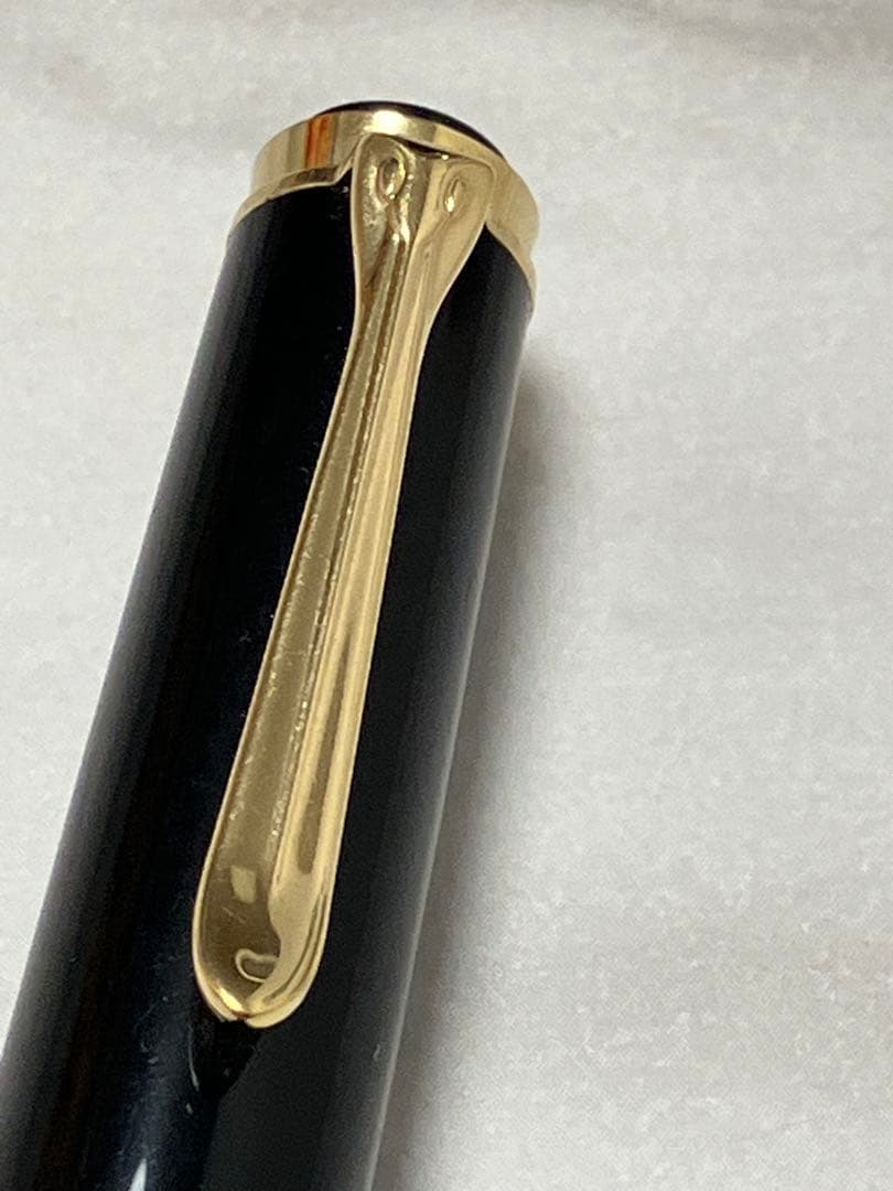 ジャンク★pelikan　ペリカン　万年筆　スーベレーン　緑　M600　14K