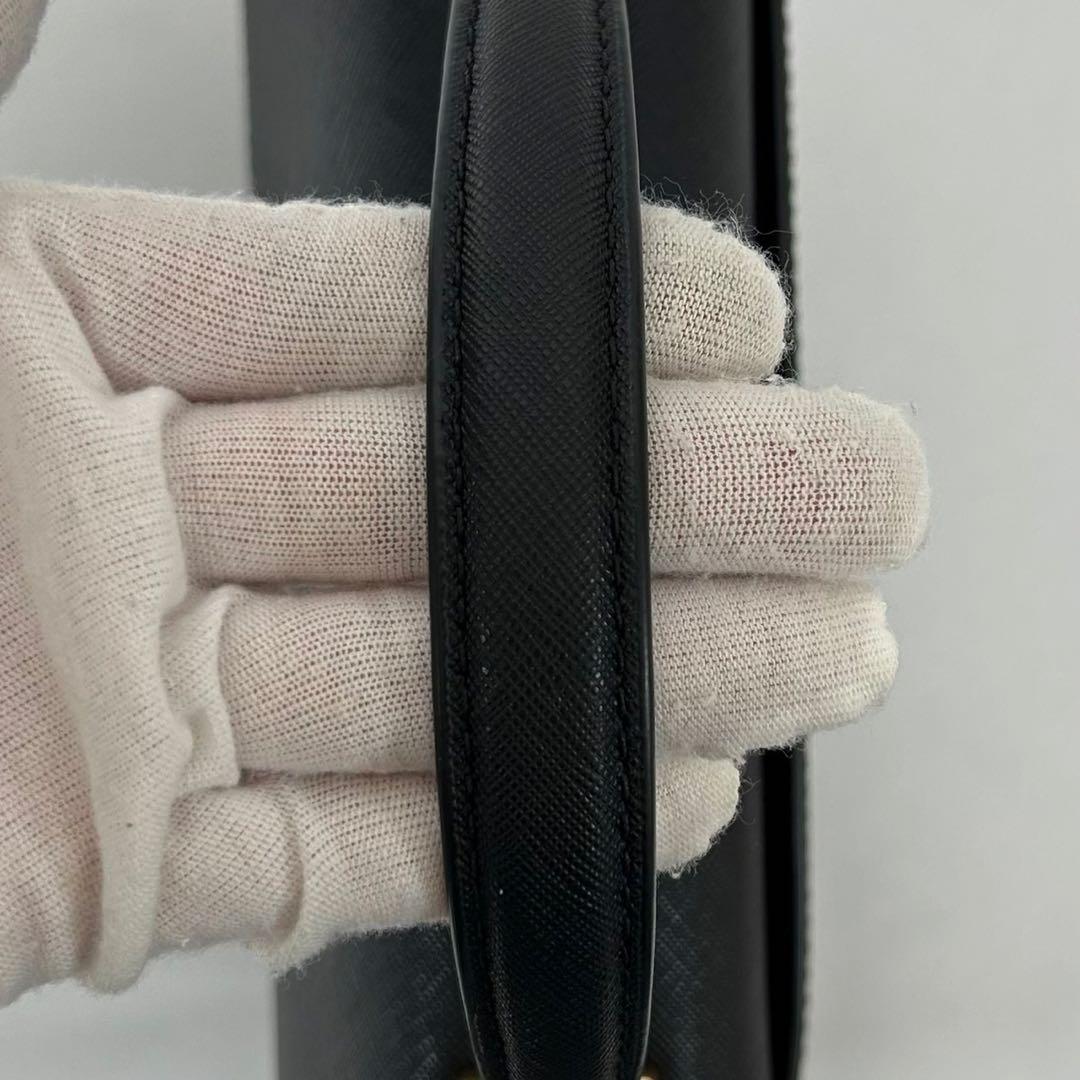 【極美品】トリーバーチ エマーソン スモール 2way ショルダーバッグ 黒