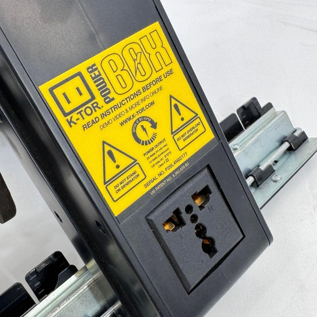 K-TOR Power Box PBP01　発電機 ペダル発電　動作確認済