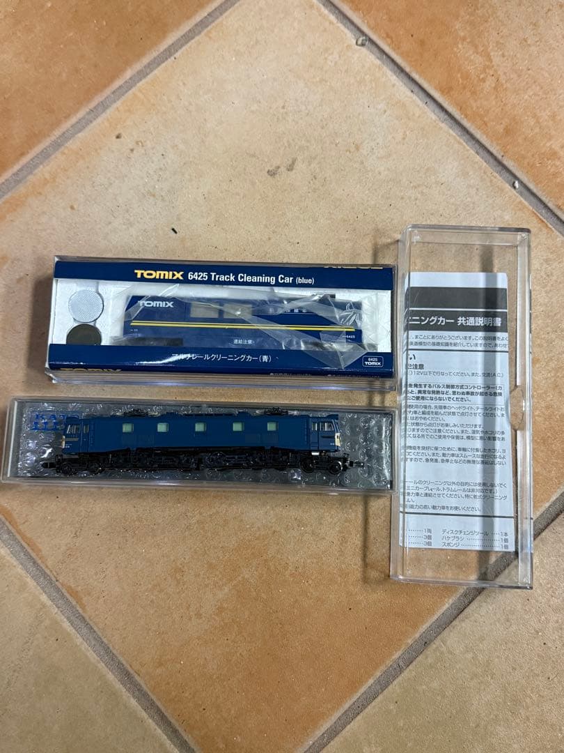 TOMIX 6421 マルチレールクリーニングカー(青)