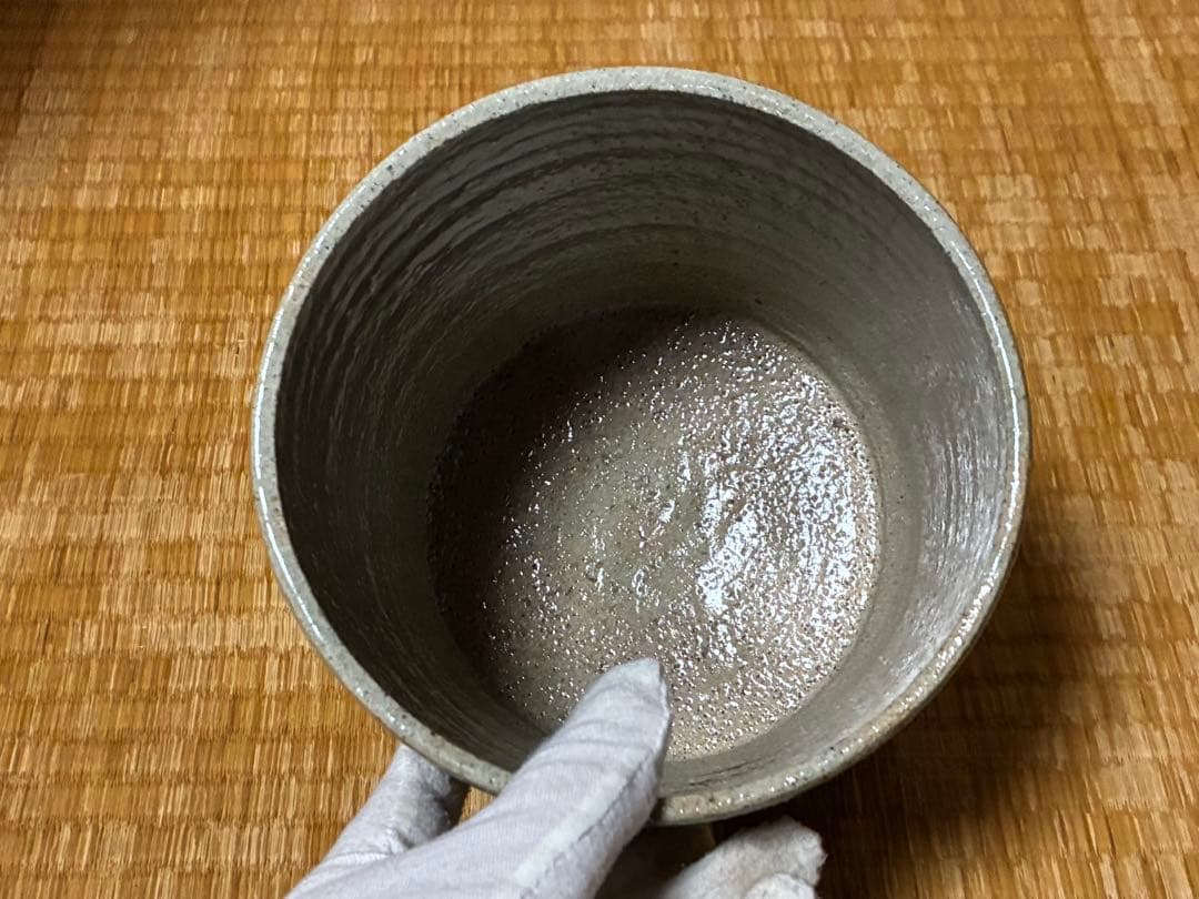 茶道具 廣州窯 水指 共箱 時代物 【趙 小守】 韓国 高麗