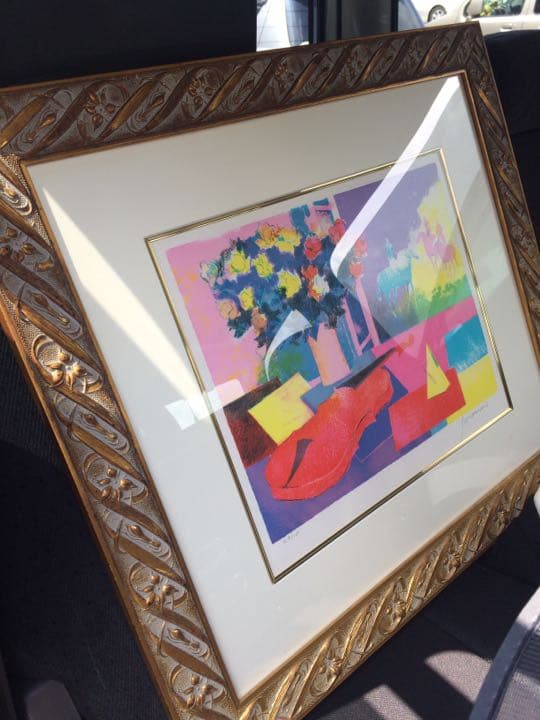 版画 額 縦61cm×横67cm