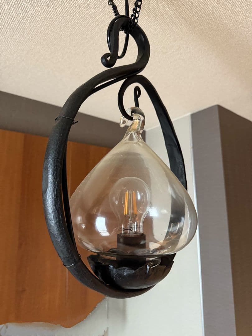 照明♡滴型ガラスシェード天井照明♡最終値下げ