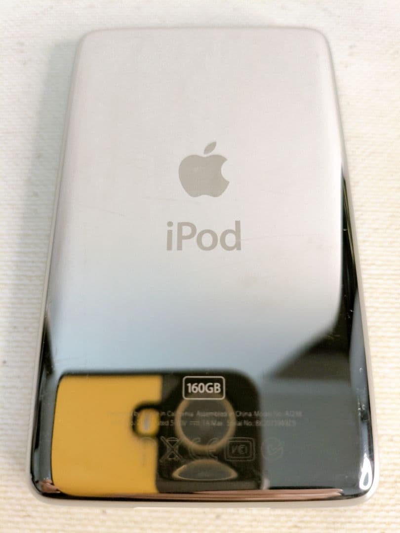iPod classic 160GB 動作確認済み