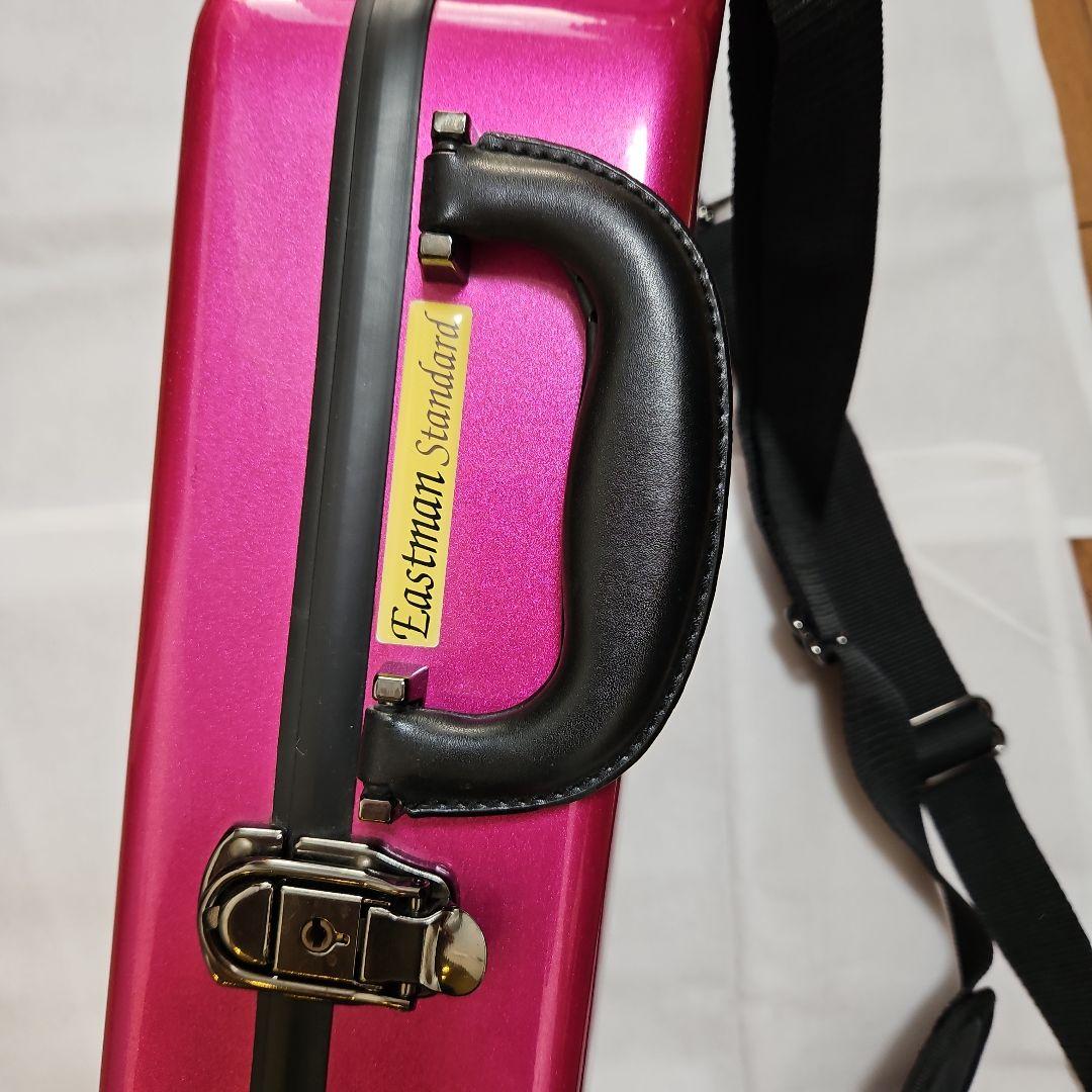Eastman バイオリンケース メタリックピンク