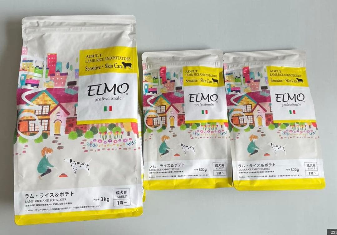 ELMO ドッグフード ラム・ライス&ポテト 成犬用