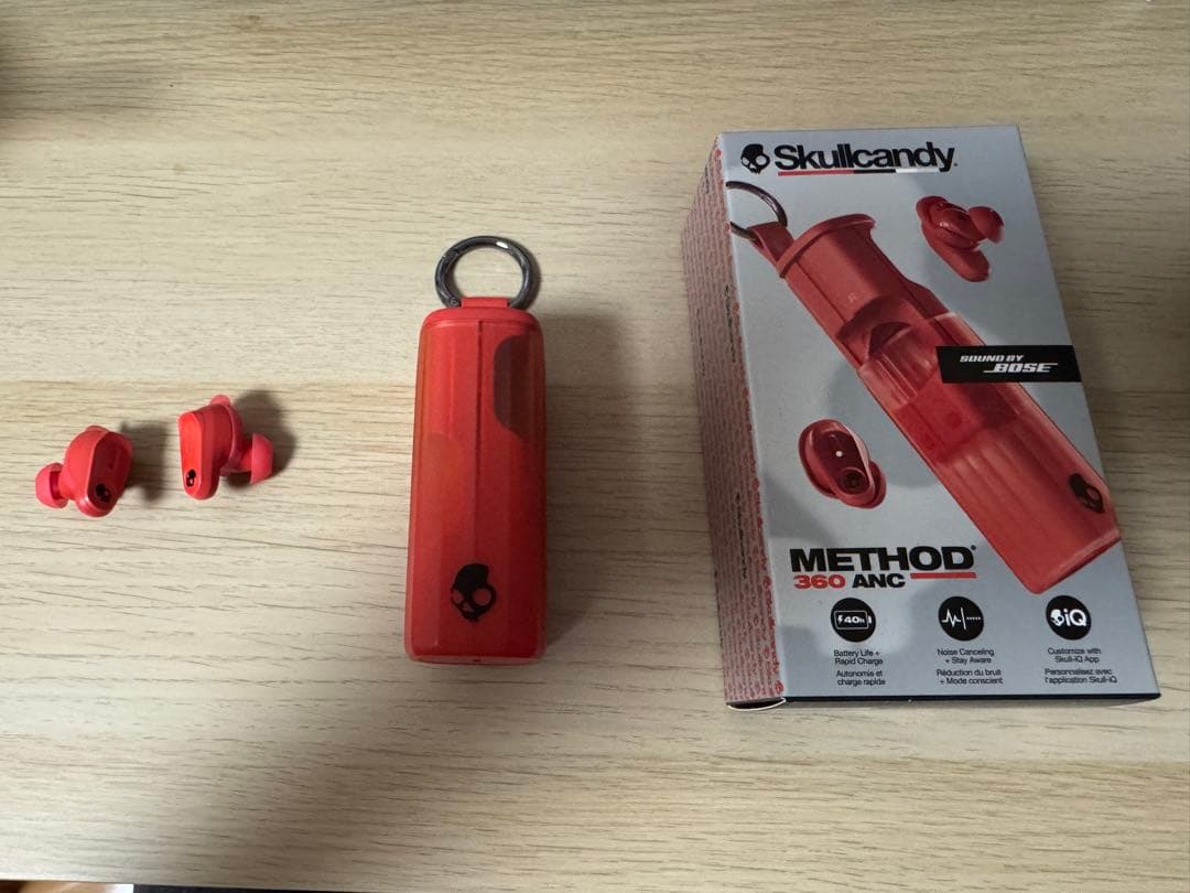 Skullcandy METHOD 360 ANC ワイヤレスイヤホン