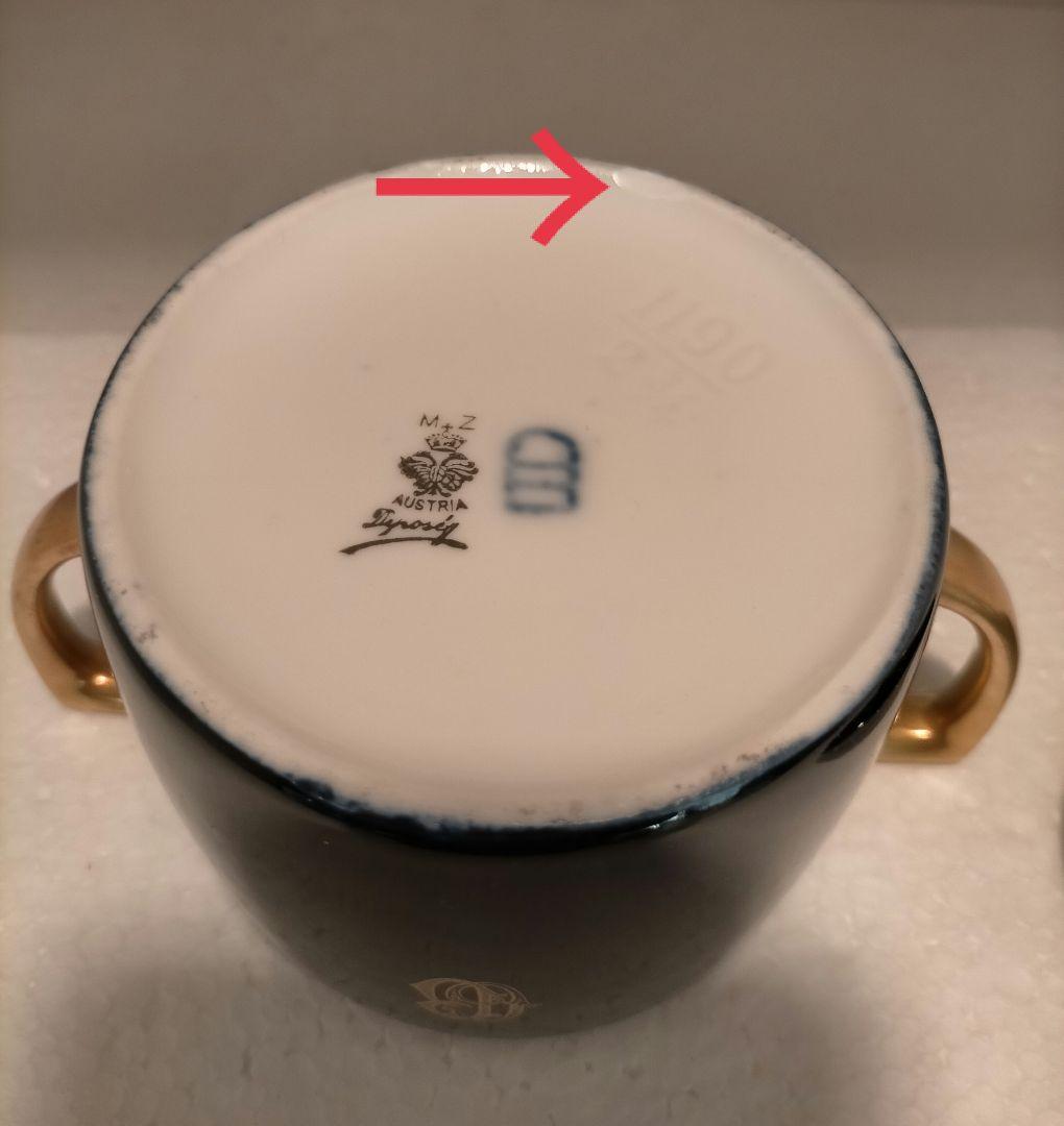 ロイヤルヴィエナスタイル　モリッツズデカウアー製　カップなど15点、小物入れ