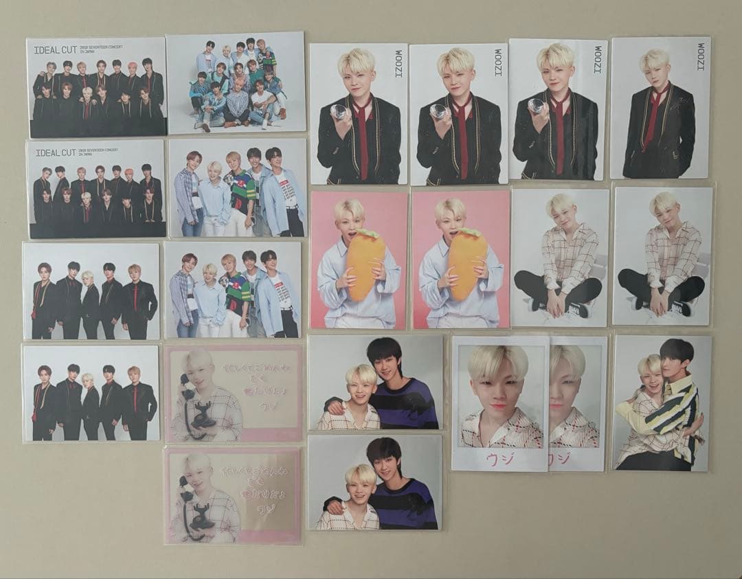 SEVENTEEN グッズ ソウルコン イルコン トレカ チェキ 直筆サイン