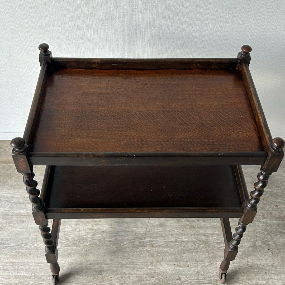イギリス アンティーク 家具 ティー トローリー 1930年頃 615A