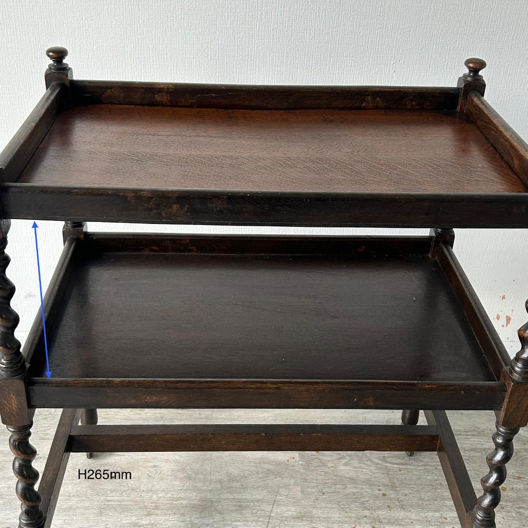 イギリス アンティーク 家具 ティー トローリー 1930年頃 615A