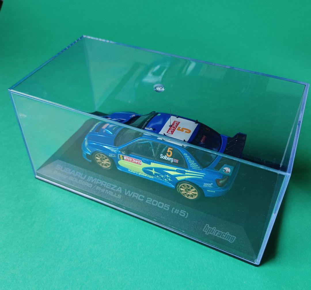 【ソルベルグ 無念】hpi 1/43 スバル・インプレッサ WRC2005 #5