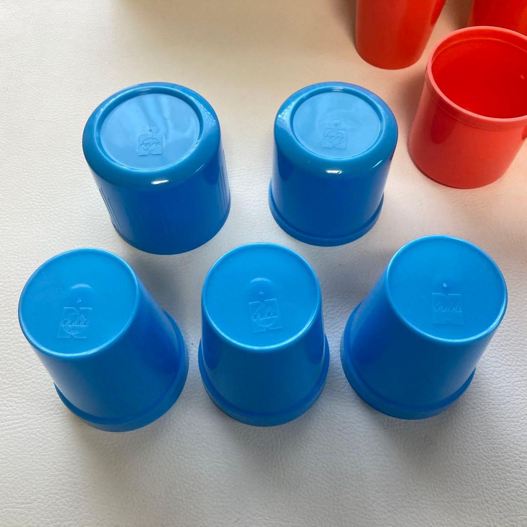 ナショナル ファミリーコップ グラス 30個 ポップ 昭和 レトロ 新品