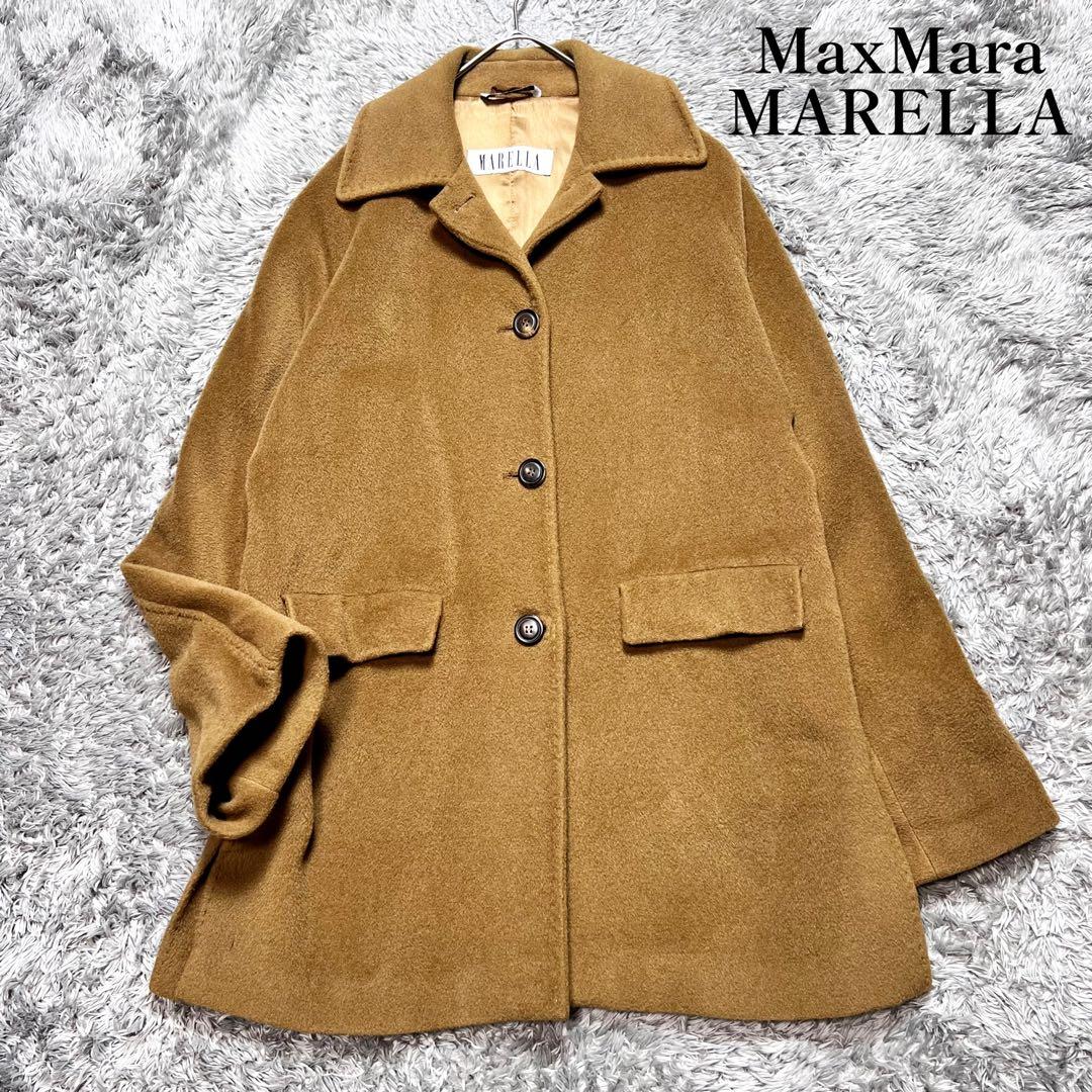 PINK Max Mara マレーラ カシミヤ チェスターコート L相当