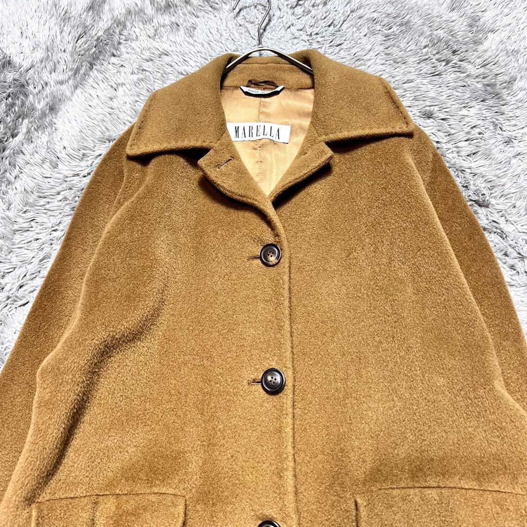 PINK Max Mara マレーラ カシミヤ チェスターコート L相当