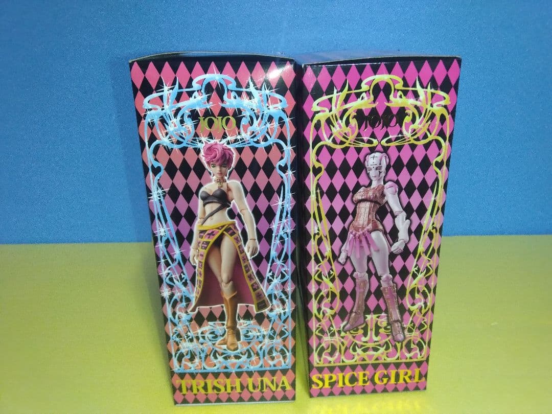 超像可動　トリッシュ・ウナ　&　スパイス・ガール　セット　フィギュア