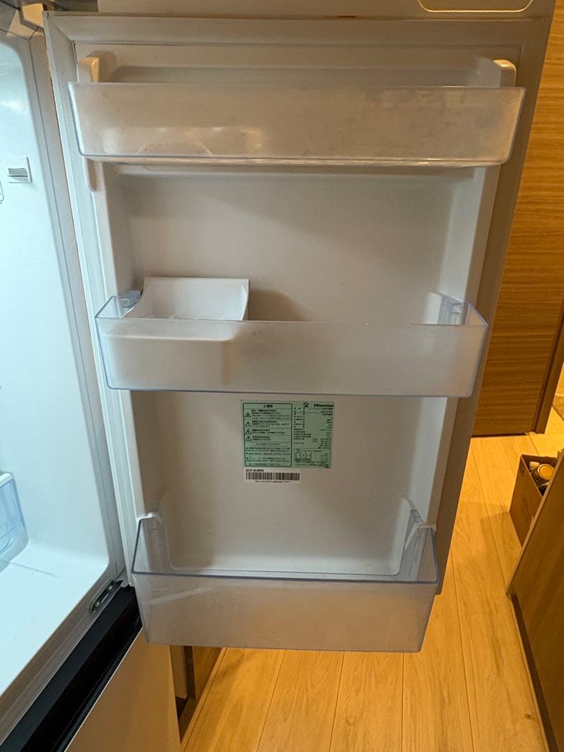 【2023年製】Hisense 冷蔵庫 ホワイト　162L （本日迄）