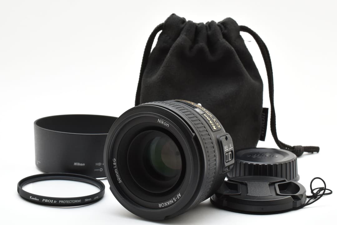 美品 Nikon AF-S NIKKOR 50mm F1.8 G #9201