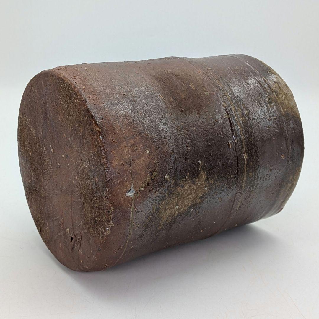 人間国宝 藤原啓 備前焼 水指 共箱共布栞 抹茶道具 茶器 塗り蓋 食器 水差